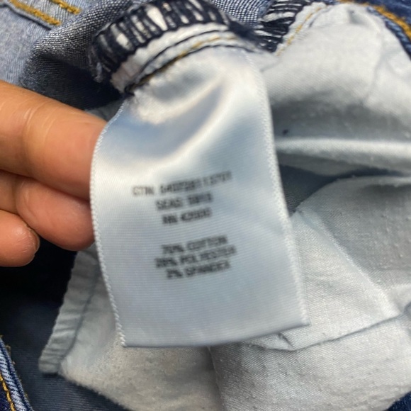 Nicki Minaj Blue Gray Denim Acid Wash Mid Rise Jeans Women's 16 - Picture 7 of 9